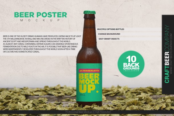 1 Beer Poster Template (2340)
